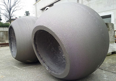 Vertical Spun Cast Unmachined 32 inch Balls
